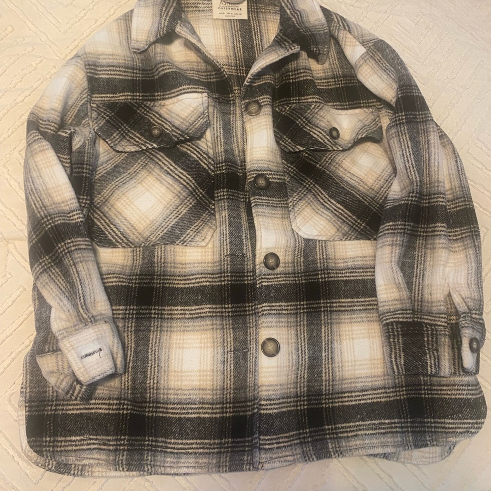 Ashley By 26 International Black and White Jean Jacket